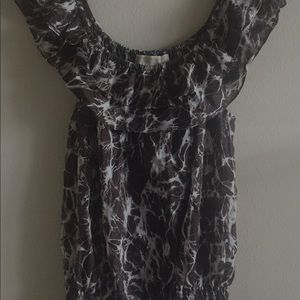 Michael Kors Off-Shoulder Blouse